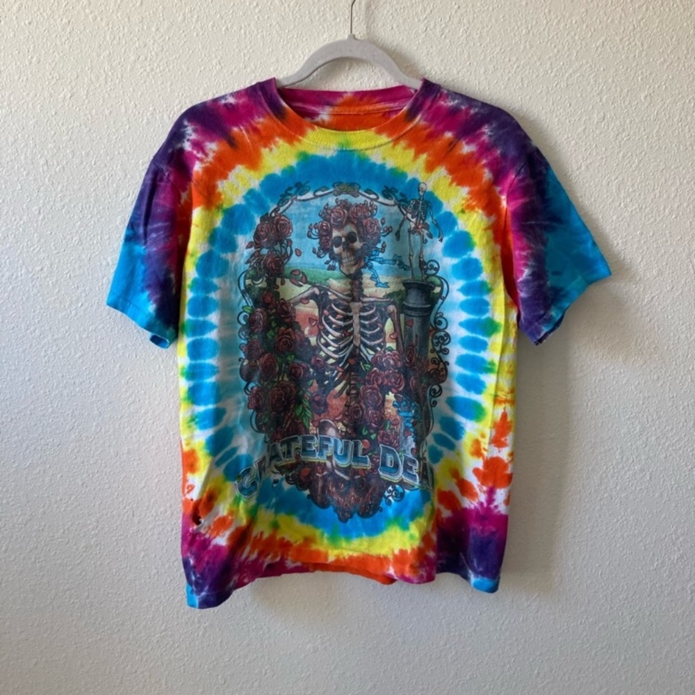 Vintage Grateful Dead Liquid Blue T Shirt